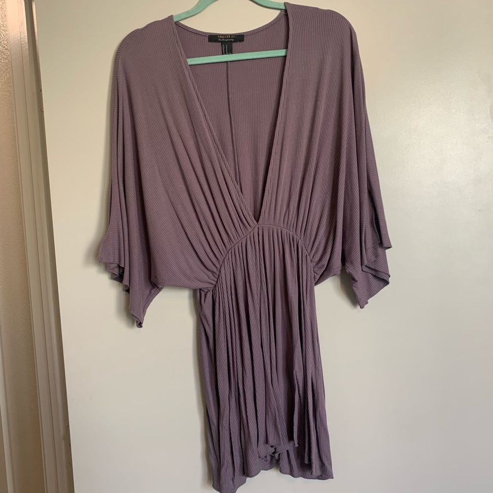 Forever 21 purple romper